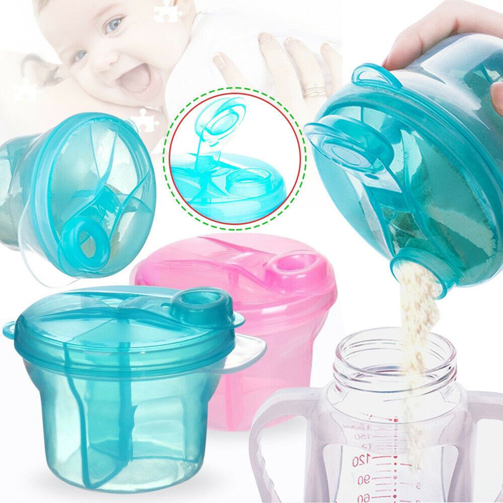 Baby Food Storage Jar - 3 Doses Formula Container of Baby