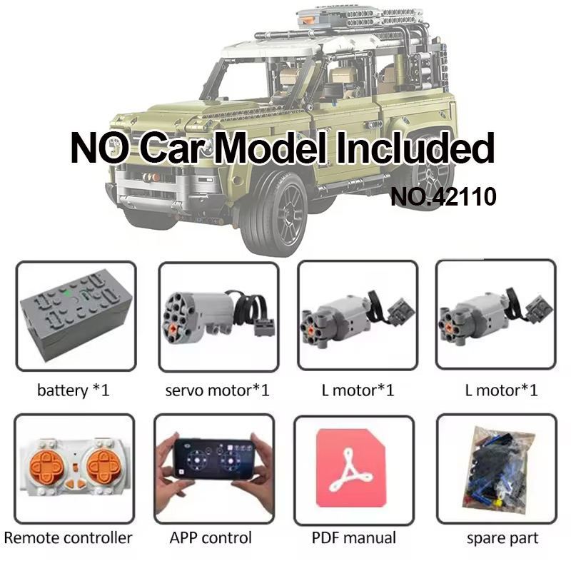 Technical RC Modification Moto - Lego Set Technic review and price