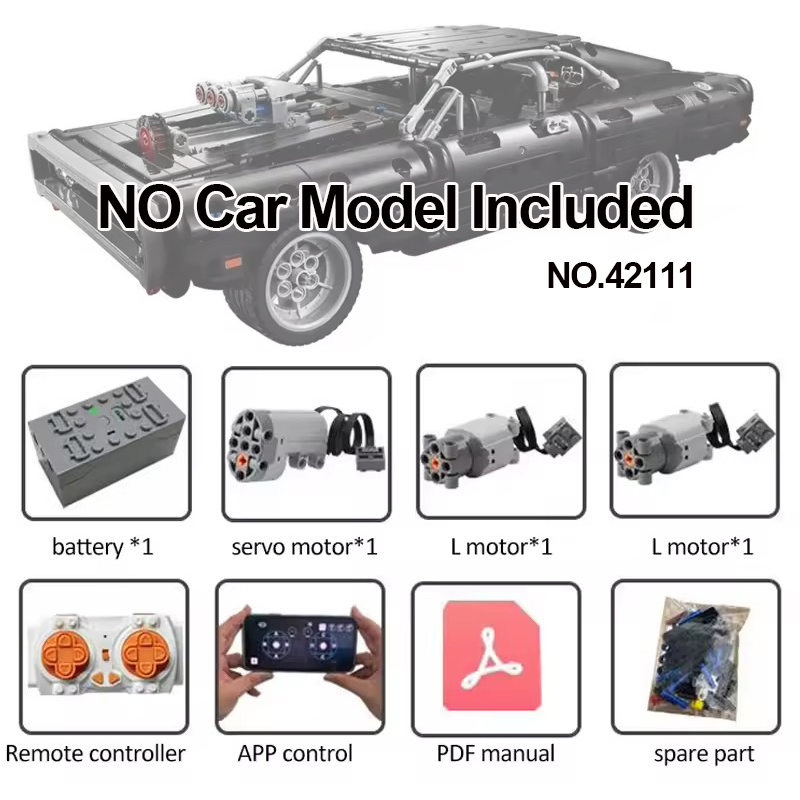 Technical RC Modification Moto - Lego Set Technic review and price