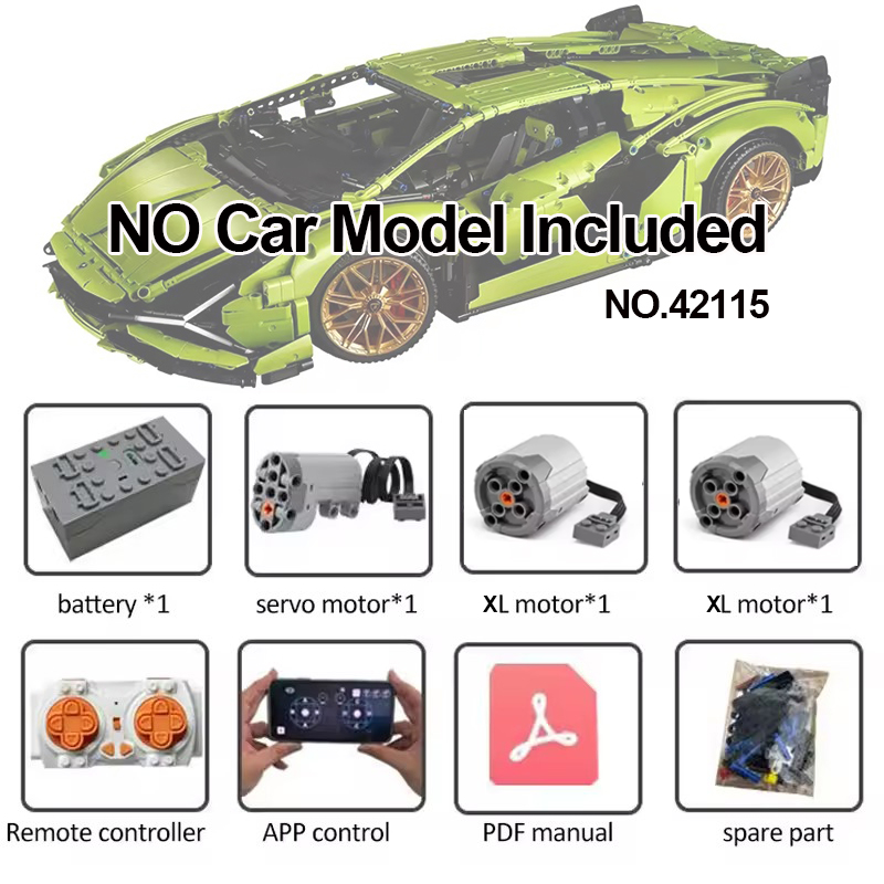 Technical RC Modification Moto - Lego Set Technic review and price