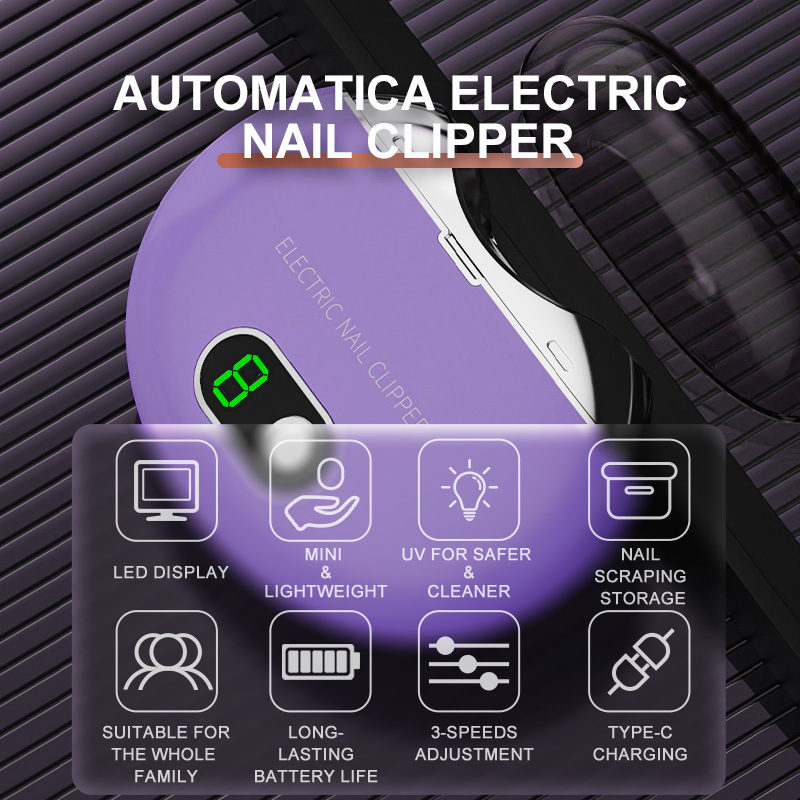 Electric Nail Clipper 3-Speed  - Baby Nail Trimmer Electric review and price