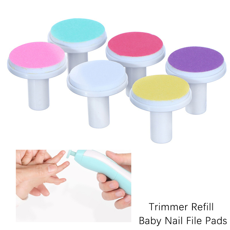 New-10Pcs Baby Nail File Pads  - Baby Nail Trimmer Electric review and price