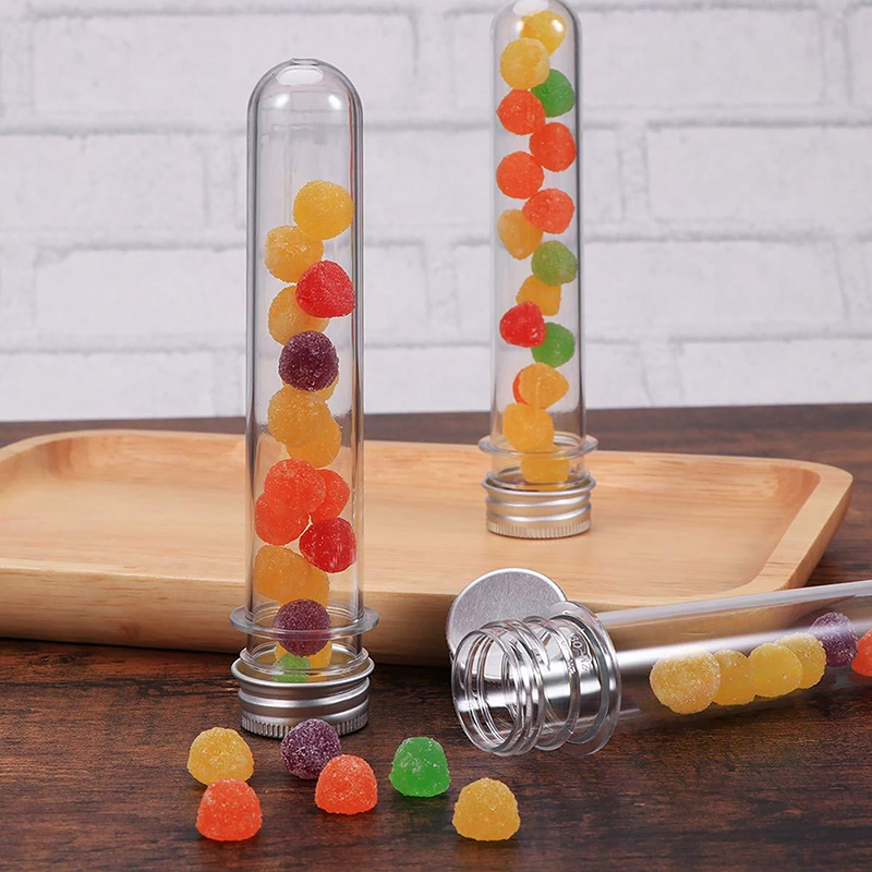 1/5Pcs Plastic Lab Test Tubes  - Baby Food Storage Jar review and price