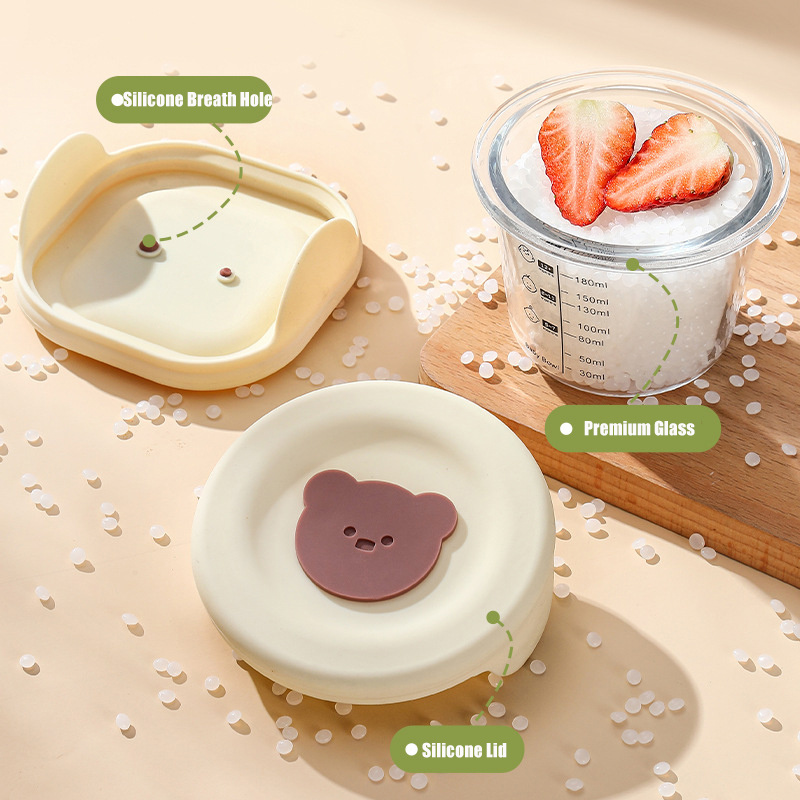 180ml Glass Baby Food Storage  - Baby Food Storage Jar review and price