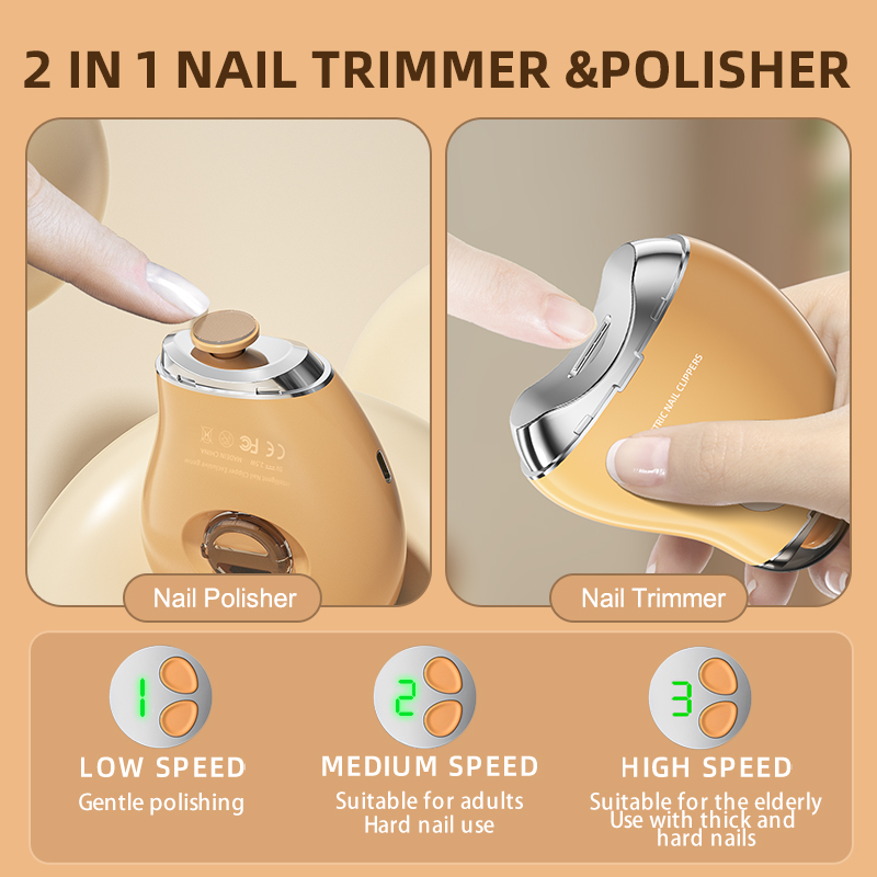 2in1 Automatic Nail Clipper El - Baby Nail Trimmer Electric review and price