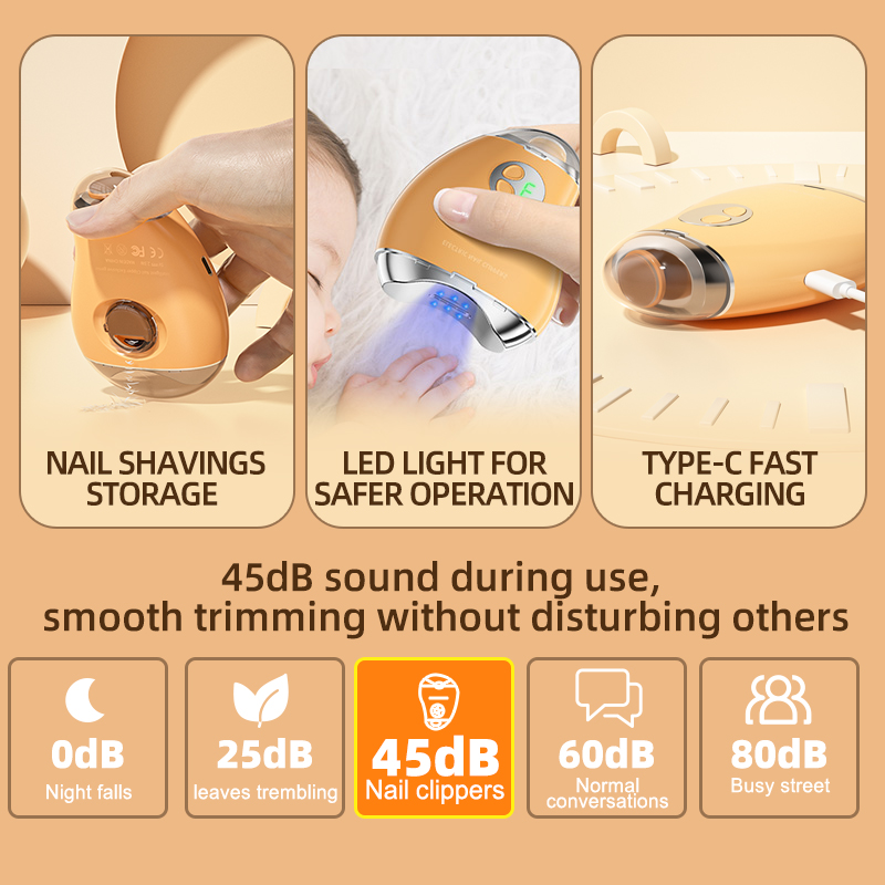 2in1 Automatic Nail Clipper El - Baby Nail Trimmer Electric review and price